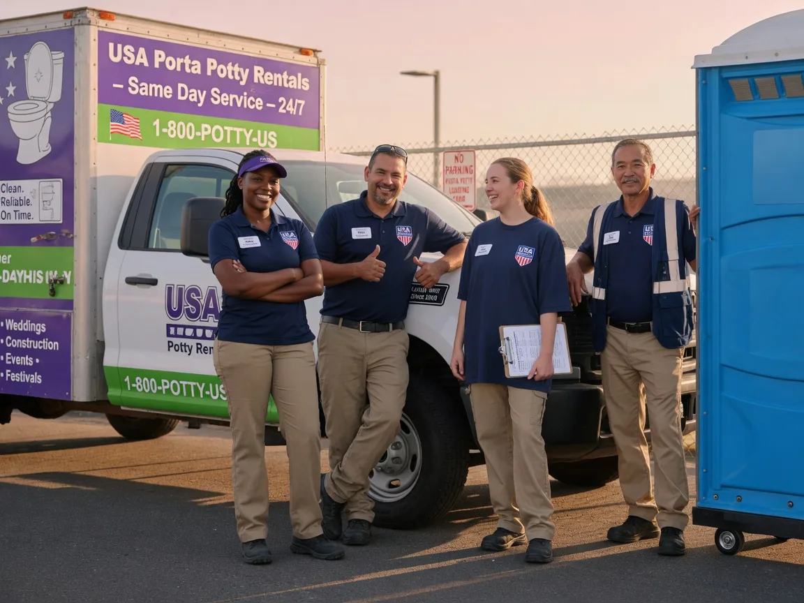 Porta Potty Rental company in Orem, UT